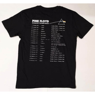 Pink Floyd -Dark Side of the Moon 1972 Tour Official Fitted Jersey T Shirt ( Men L) ***READY TO SHIP from Hong Kong***